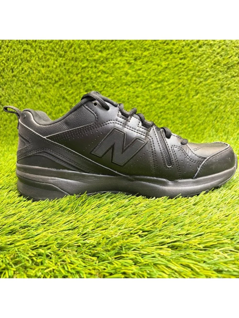 New Balance 608 V5 Womens Size 11 Black Athletic Slip Resistant Shoes Sneakers